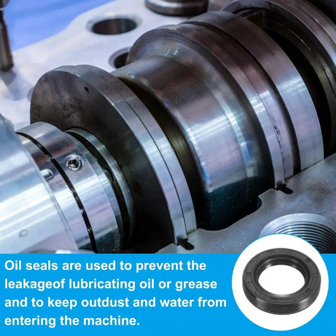 22Mm X 35Mm X 7Mm Nitrile Rubber TG4 Radial Shaft Seal 2 Pack For Bearing Shafts Oil Pumps And Engines in use