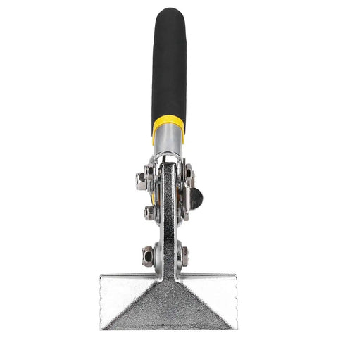 Front view of Go To Sheet Metal Hand Seamer Pliers With Curved Handle For Bending And Flattening Seams Crimping Forceps