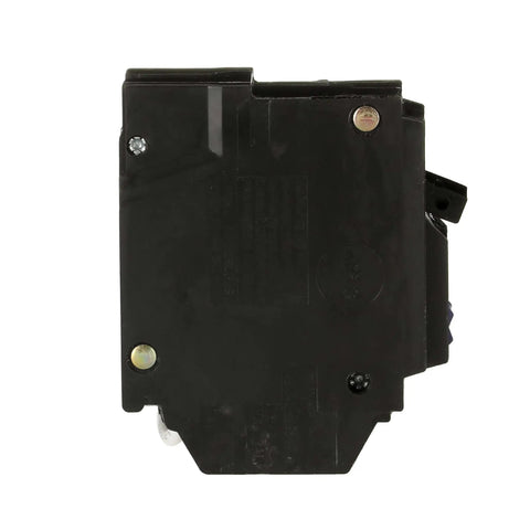 Side view of 20A Dual-Function AFCI/GFCI Breaker, Single-Pole 120 VAC, Arc Fault & Ground Fault Protection, Plug-In Q-Line THQL1120DFP