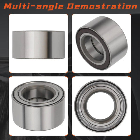 Front Wheel Bearing Pair 510030 Fits Acura Integra 1994-2001, Acura EL 1997-2005, Honda Civic 1992-2005, Civic Del Sol 1994-1997 Without ABS