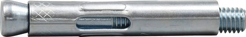 Hex Head Sleeve Anchor 1/2 Inch By 3 Inch Zinc Plated 12 Pack Expansion Type Fastener For Concrete And Masonry Use Ideal For Door And Window Frame Installations Wall Mounts Shelving And Fixtures