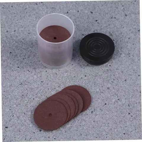 36 Piece Heavy Duty Cutting Discs And Grinding Wheels Set For Metal, Wood, And Ceramics with storage container