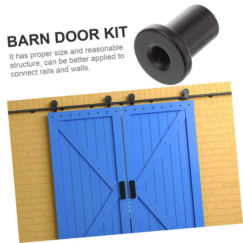 Heavy Duty Barn Door Hardware Kit With Track Spacers 5 Pack Replacement Spacers For Sliding Barn Doors Perfect For DIYers