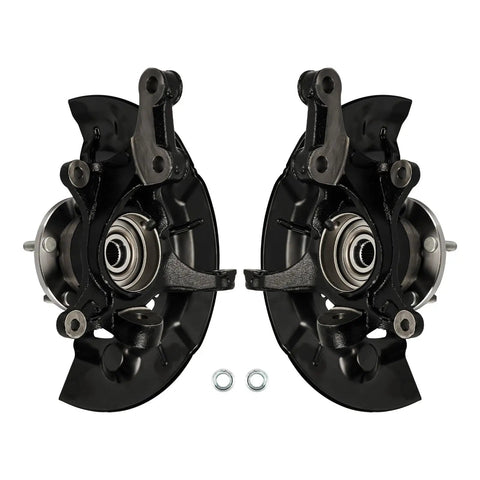 Front Left And Right Steering Knuckle And Wheel Bearing Hub Assembly For Toyota Camry 2012 To 2017 2.5L Direct Fit Replacement Pair