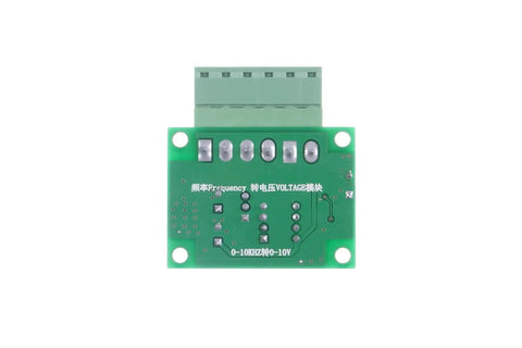 0 to 500 Hz To 0 to 10 V Frequency To Voltage Converter Module For PLCs Inverters And Motion Control 5V 12V 24V Input front view