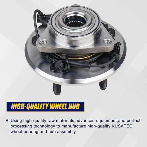 Front Wheel Bearing And Hub Assembly 515113 For Dodge Ram 1500 2006 2007 2008 Front Position 5 Lug ABS