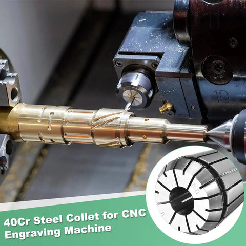 ER32 Spring Collet Chuck 12mm Clamping Diameter For CNC Milling Drilling Engraving Lathe Tools Premium 40Cr Steel