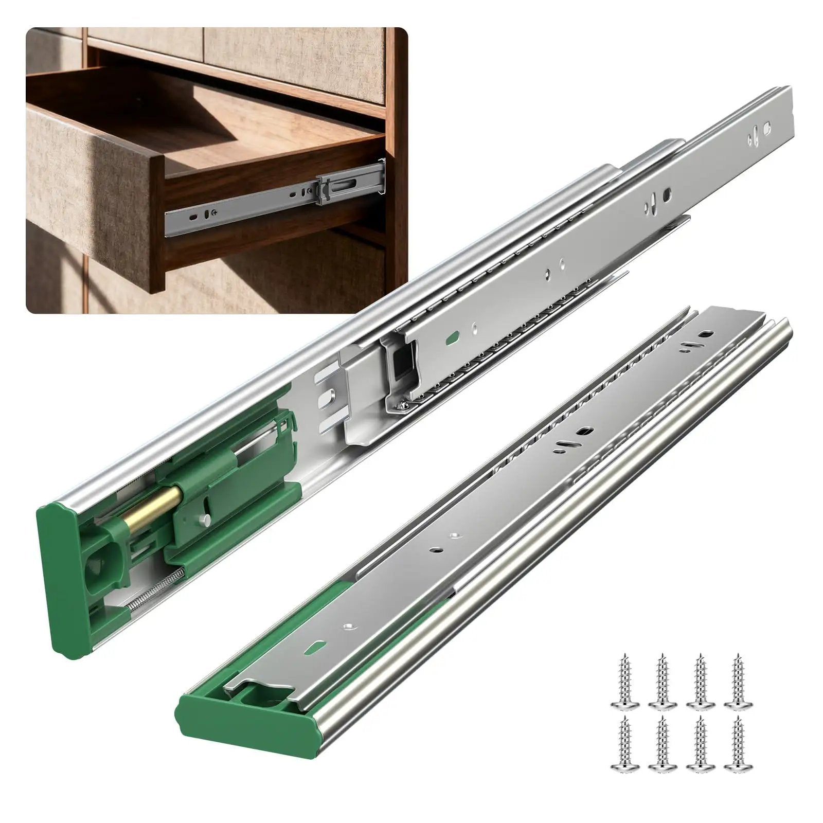 22 Inch Soft Close Drawer Slides Built To Last 🍁 &ndas...
