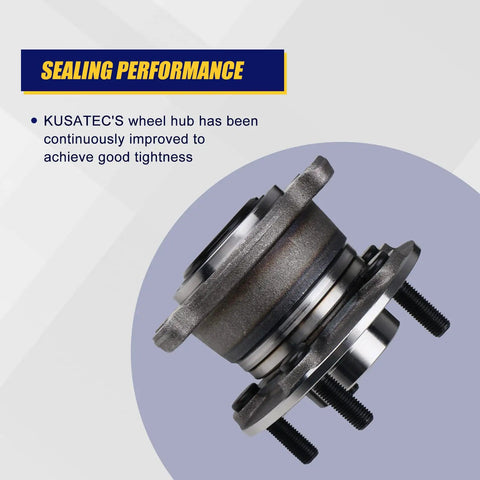 512500 Rear Wheel Bearing And Hub Assembly For Ford Escape AWD 2013 To 2018 And Lincoln MKC AWD 2015 To 2019 With ABS
