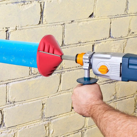 2 In 1 PVC Pipe Deburring And Chamfer Tool for Inner and Outer Reaming on installed pipe with CNC Machined Aluminum Body