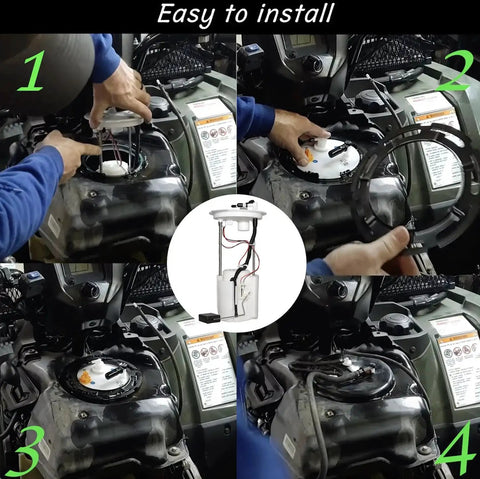 Installation of Honda Fuel Pump Assembly 16700-HR3-A21 For TRX420 2014-2021 TRX500 2014-2019 TRX520 2020-2021 Rancher Foreman 500