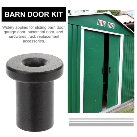 Heavy Duty Barn Door Track Spacers Set Of 5 Beefy Wall Mount Supports For Sliding Barn Doors Strong Connectors To Secure Tracks To Walls Great For Garage And Basement Installations DIY Friendly No Fuss