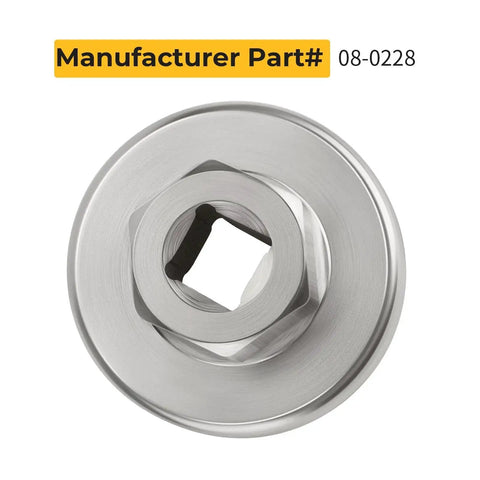 47mm Rear Wheel Bearing Seal Retainer Tool for Honda CR125R CR250R CR500R 1984-1999 Model 08-0228, corrosion-resistant front view