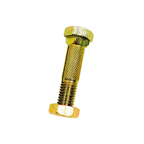 Bolt from Heavy Duty Tie Down Kit For Manufactured Homes In Deep Frost Class 2 Soil With 60 Inch Long Three Quarter Inch Double Head Anchoring Kit Straps And Bolts Four Pack