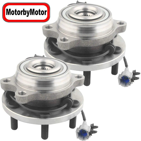 Front Wheel Bearing And Hub Assembly For 4x4 6 Lug SUVs With ABS Fitment For Nissan Frontier 2005 2019 Pathfinder 2005 2012