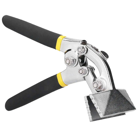 Heavy Duty Workhorse Sheet Metal Bender For Bending Seaming And Flattening Metal With Flat Nose Pliers Pro Grade Flanging Tool