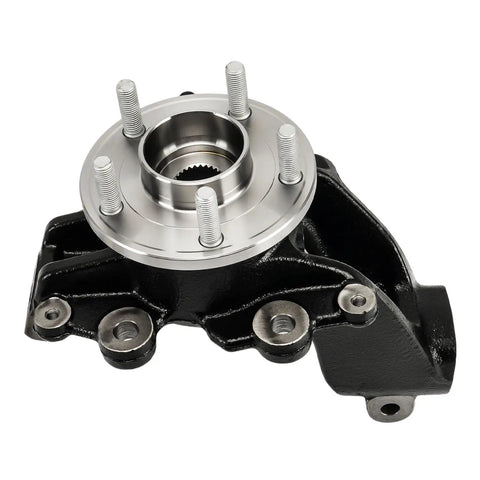 Front Steering Knuckle And Wheel Bearing Hub Assembly Kit For Ford Focus 2012 2018 Front Left And Right 2 Piece Set Replaces BR935005LK BR935006LK Direct Fit No Fuss Install