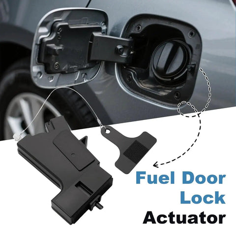Fuel Door Lock Actuator Replacement For Kia Optima 2011-2020 And Hyundai Sonata Sedan 2015-2019, black plastic, easy to install