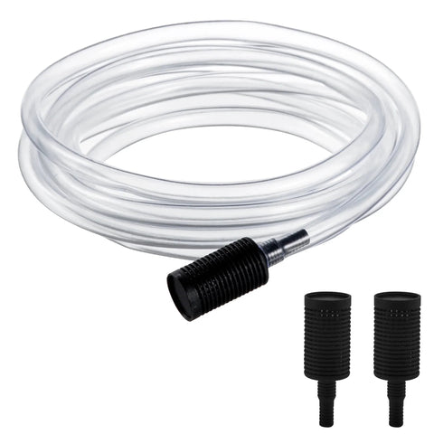 Pressure Washer Siphon Hose With Downstream Injector For Soap Dispenser, 10 Feet Suction Tubing Kit With 3 Filters, coiled view