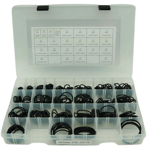 Max Truck O Ring Kit For Service Trucks And Hydraulic Repair, 70 And 90 Duro Buna N O Rings, 1,415 Piece Assortment