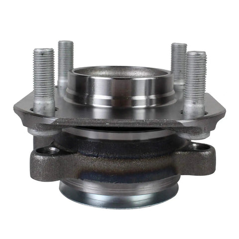 Front view of Front Wheel Hub Bearing Assembly Set For Nissan Sentra 2007 Through 2012 2.0L Four Cylinder Engine Direct Replacement Pair