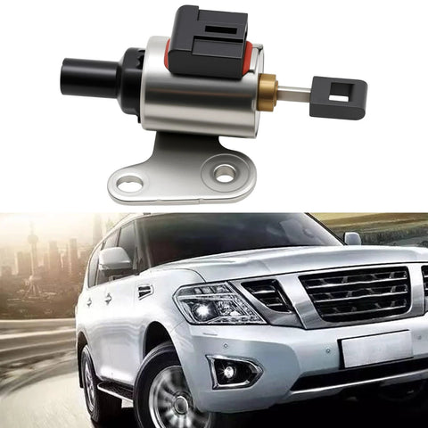 Laffoonparts CVT transmission stepper motor with silver housing and black connector for Nissan RE0F09A/B