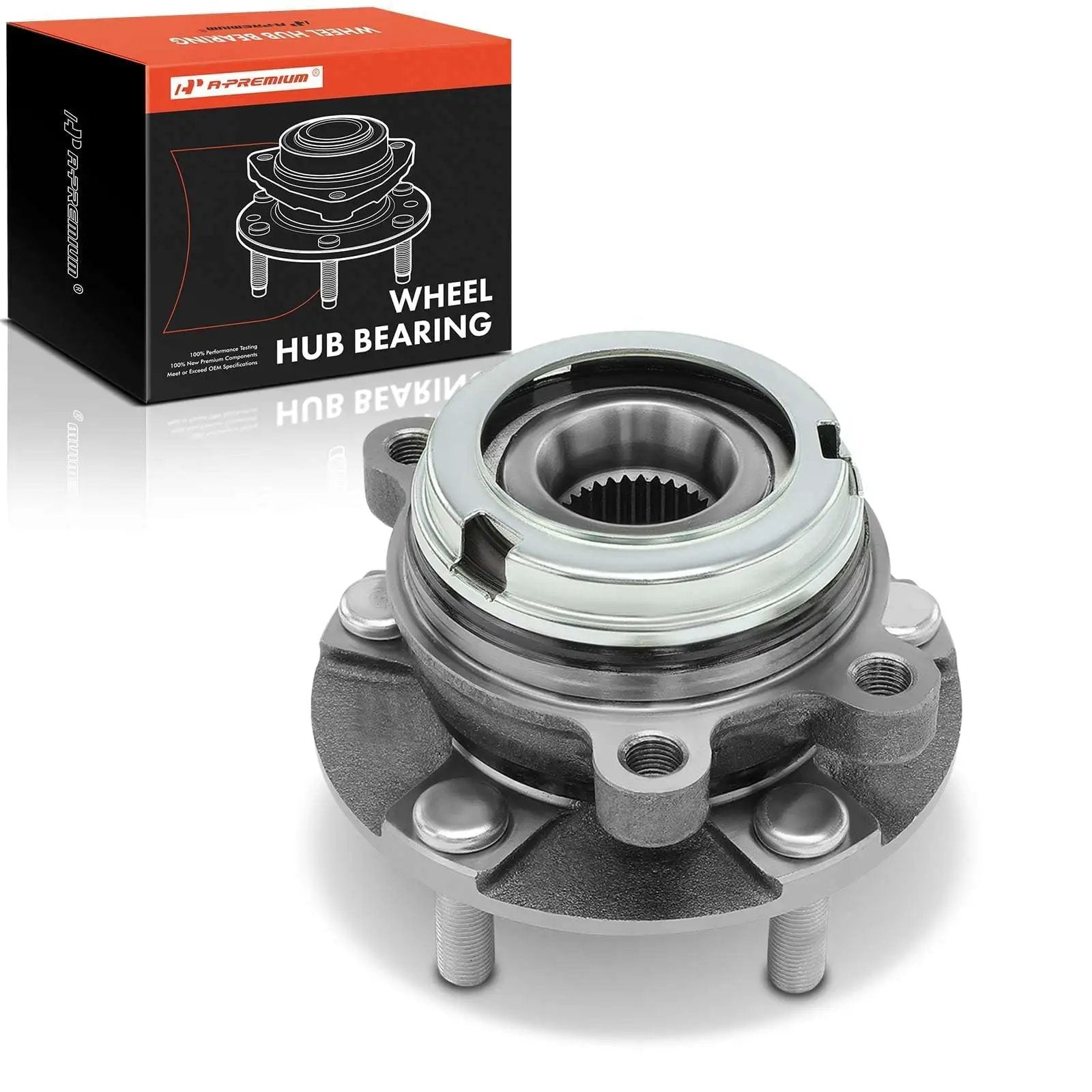 Nissan front wheel bearing hub assembly for 2007-2021 ...
