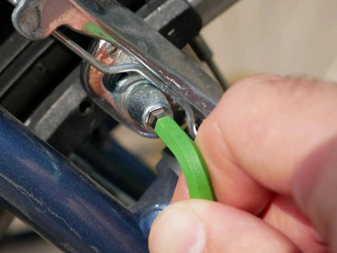 Using Ball End Hex L Key Set 9 Piece Metric With Color Coded Handles Textured No Slip Grip for bicycle fastener interlock
