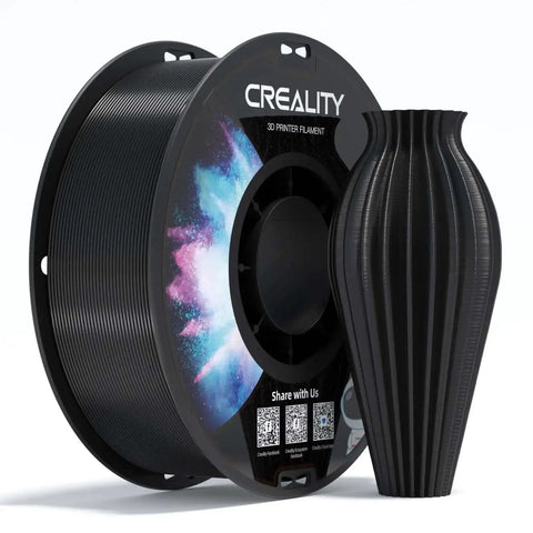 1.75mm PETG Filament 1Kg Glossy Black For 3D Printers Odorless Non Toxic Low Shrinkage And High Impact Strength Pro Grade