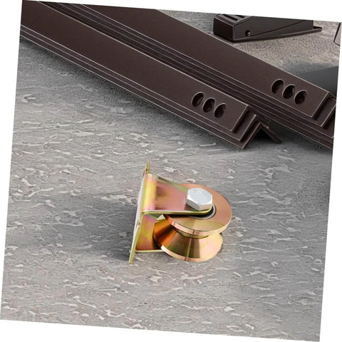 Heavy Duty Sliding Door Pulley Rollers With Track Wheel System For Quiet Smooth Operation And Easy Install In Warehouses And Industrial Settings Built To Last From High Wear Resistant Materials