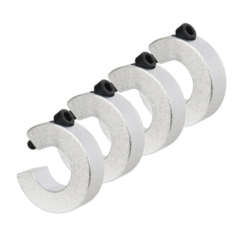 Clamp On Shaft Collar For SBR20 Linear Guides 20mm Bore 4 Pack aluminum collar with M5 set screw