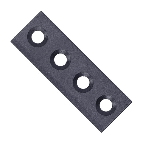 Steel Sliding Barn Door Connecting Adapter For Splicing Tracks Over Three Meters Durable Carbon Steel Barn Door Hardware Connector