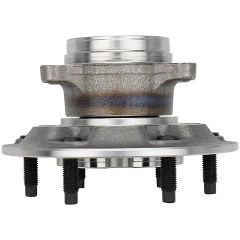 Front view of 4x4 Ready Front Wheel Hub And Bearing Assembly For Chevrolet Colorado And GMC Canyon 2009-2012 With ABS, 6-Lug