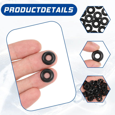 Black stainless steel cup washers #8, countersunk finish, 200 pcs