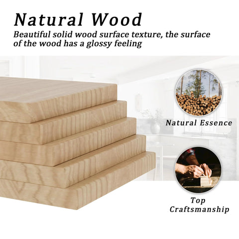 Stack of natural wood boards with glossy surface texture, showcasing craftsmanship and essence of natural wood.