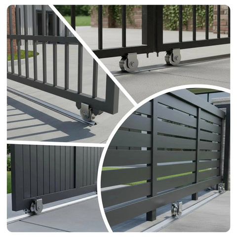 12 Ft Heavy Duty Inverted V Track For 1 Inch OD V Groove Rollers, Galvanized Steel Construction With Weather Resistance
