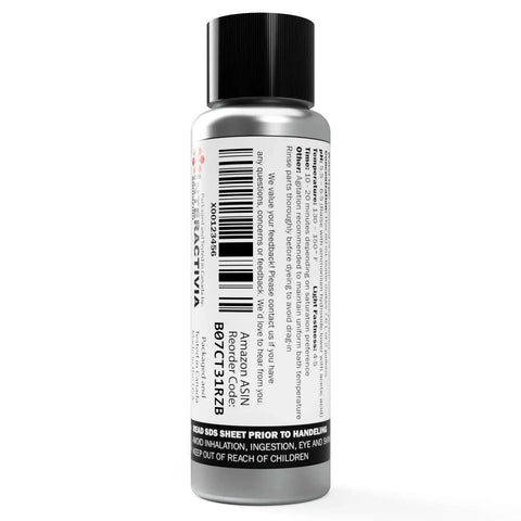 Professional Aluminum Anodizing Pigment Dyes Black E CRO Light To Rich Black Powder Concentrate Makes 7.6 Liters Or 2 Gallons with UV Protected Bottle