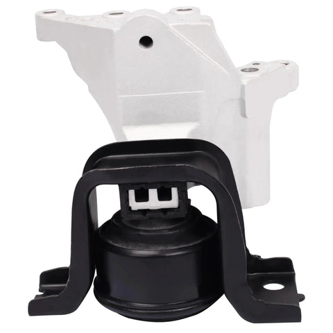 Beefed-Up Nissan Sentra Engine And Transmission Mount Kit Set Of 4 For 2013 2019 1.8L L4 Auto CVT, shown close-up with focus on mount design.
