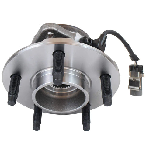 Front Wheel Bearing And Hub Assembly 5 Lug With ABS For 2005 2006 Chevy Equinox 2006 Pontiac Torrent And 2002 2007 Saturn Vue Aftermarket Replacement