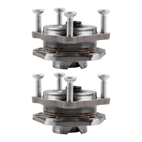 2 Pack Front Preloaded Wheel Hub Bearing Assembly For Audi A4 A5 A6 A7 Q5 Q7 RS5 S5 SQ5 Allroad Quattro 2017 To 2022 Compatible