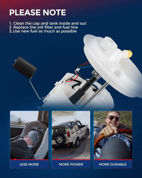 Electric Fuel Pump Module Assembly For Ford Escape 1.6L, 2.0L, 1.5L And Lincoln MKC 2.0L Direct Replacement Fits 2013 To 2019 Models
