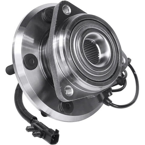 2 Front Wheel Bearing Hubs For Jeep Wrangler 2007 2008 2009 2010 5 Bolt Front Hubs With 4 Wheel ABS Replacement Kit