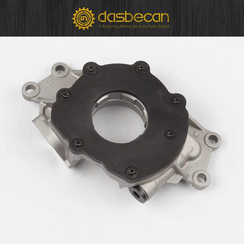 High Volume M29-5HV Beefed Up Oil Pump Kit for GM Vortec V8 Engines with gaskets and balancer bolt top view