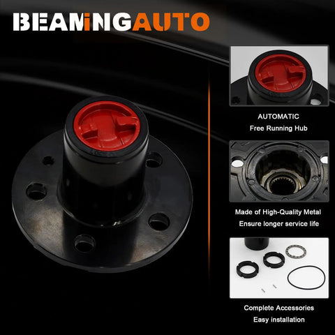 Manual Free Wheel Bearing Locking Hubs Replacement For 1983 To 1997 Ford Ranger Explorer Mazda Navajo B2300 B3000 B4000 OE AVM467HP showcased