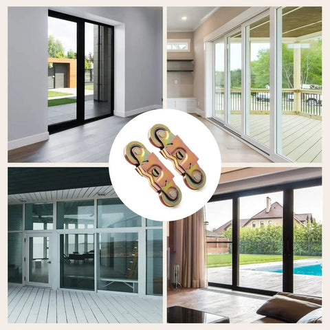 2 Pack Gliding Patio Door Tandem Roller Assembly For Patio Doors Replaces 1997061 And 1273704 alongside modern sliding doors