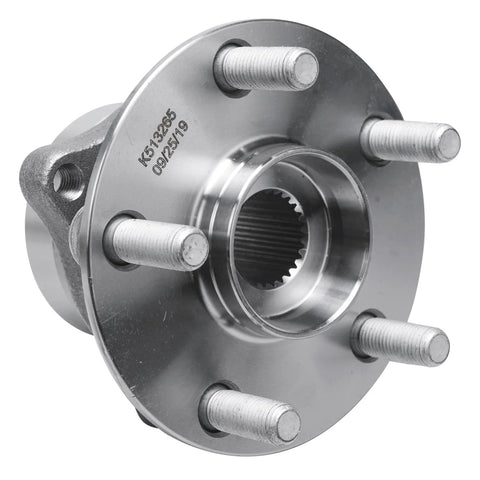 Front Wheel Bearing Hubs Replacement Kit For Toyota Prius 2004-2009 Ready To Roll Two Front Hub Assemblies With Bearings 5 Bolt Non ABS