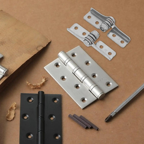 Heavy Duty Adjustable Friction Hinge Kit For Doors And Cabinets With Damping So It Stays Put At Any Angle 0.8 Nm Torque