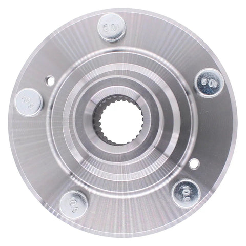 Front view of Pair Front Wheel Hub Bearing Assembly Kit For 1.5L Honda Civic 2016-2021, Insight 2019-2022, And Acura ILX 2016-2022