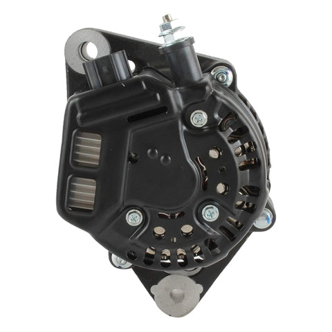 Front view of Replacement 12V 55A Outboard Alternator for Honda Marine Engines 135HP 150HP 2004-2014, Plug and Play