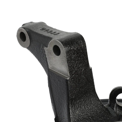 Close-up of Front Right Steering Knuckle Assembly For 2001 To 2004 Ford Escape And Mazda Tribute 2.0L 3.0L, metal texture visible.